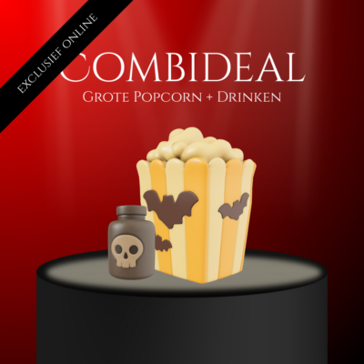 Grote Popcorn + Drinken